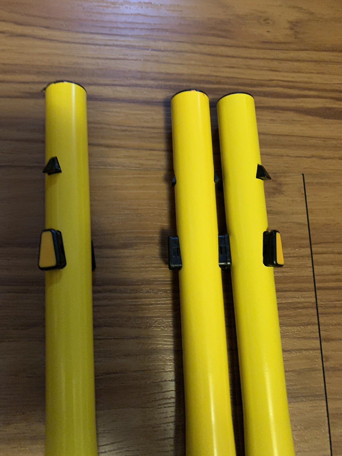 3x Rubbermaid Commercial Products Maximizer-Dust Mop Handle And  Scraper 57 Inch