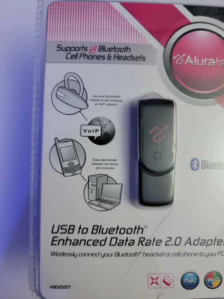 Aluratek Bluetooth Adapter Model ABD2020T - Image 2 of 4