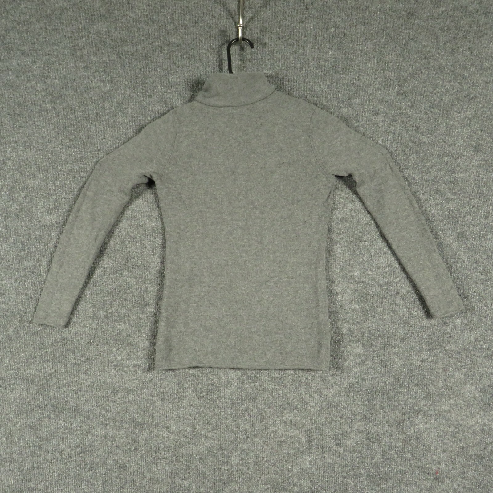 HALOGEN WOMENS SWEATER GREY LONG SLEEVE 