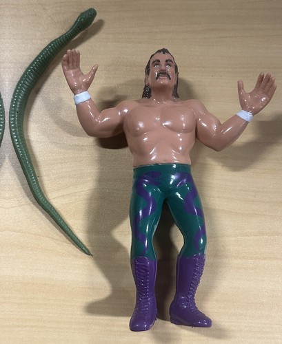 Vintage 1987 LJN Jake The Snake Roberts With Damie...