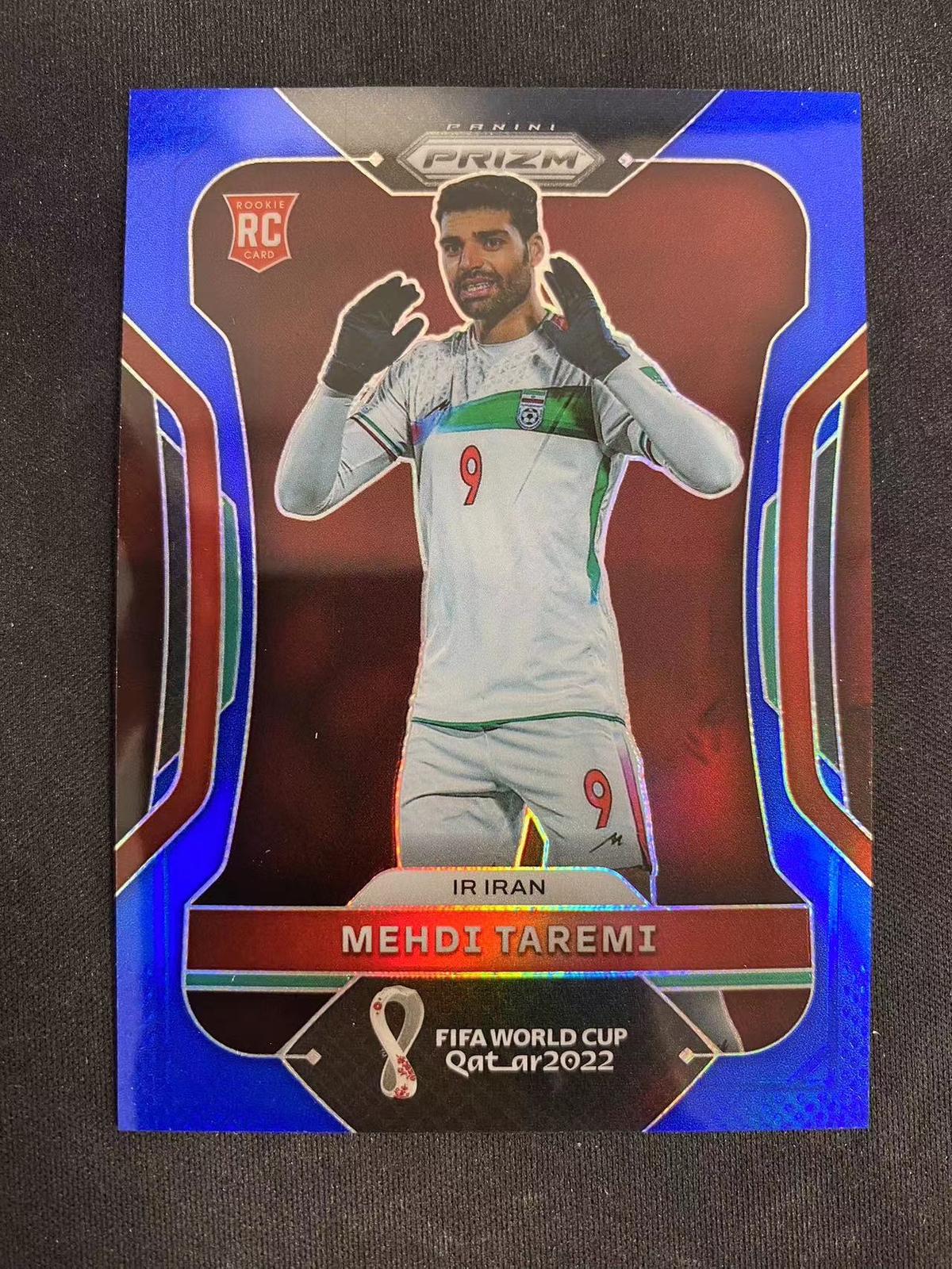 2022 Prizm Fifa World Cup Qatar RC Mehdi Taremi 110/299 Base Prizms Blue CHY