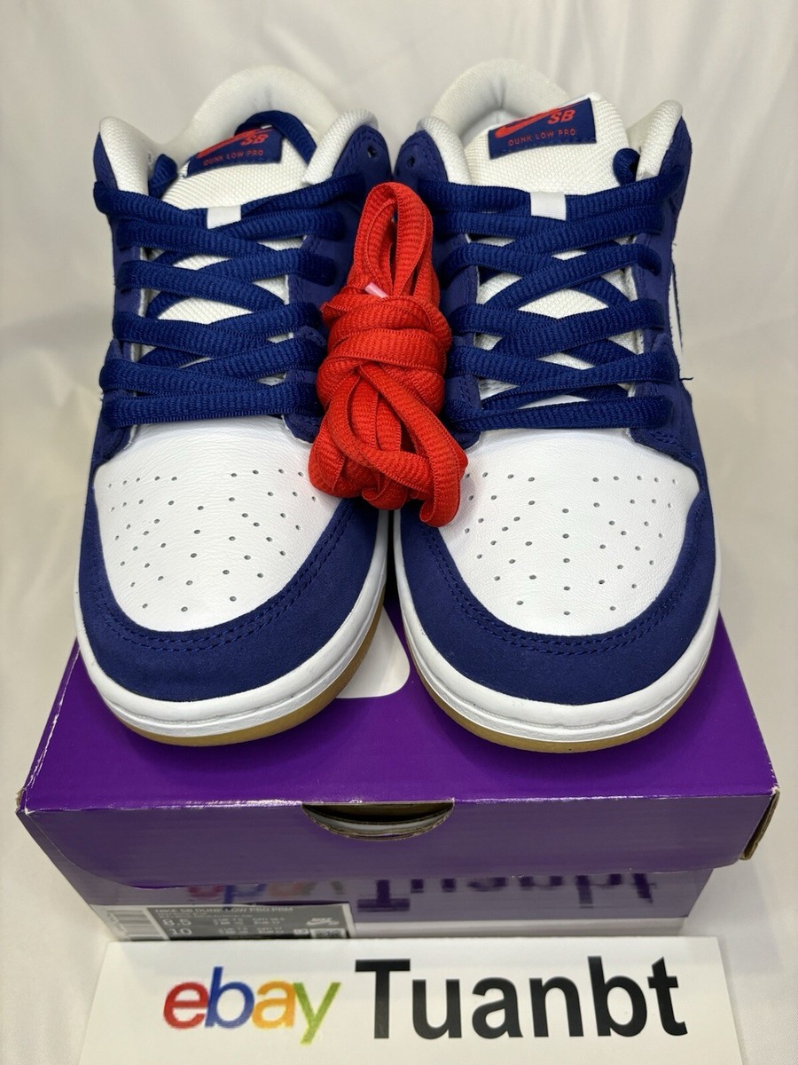 Size 8.5 - Nike SB Dunk Low Los Angeles Dodgers for sale Size 8.5 - Nike SB Dunk Low Los Angeles Dodgers for sale