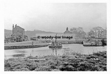 pt7907 - Conisbrough , Barge on the Canal , Yorkshire - Print 6x4