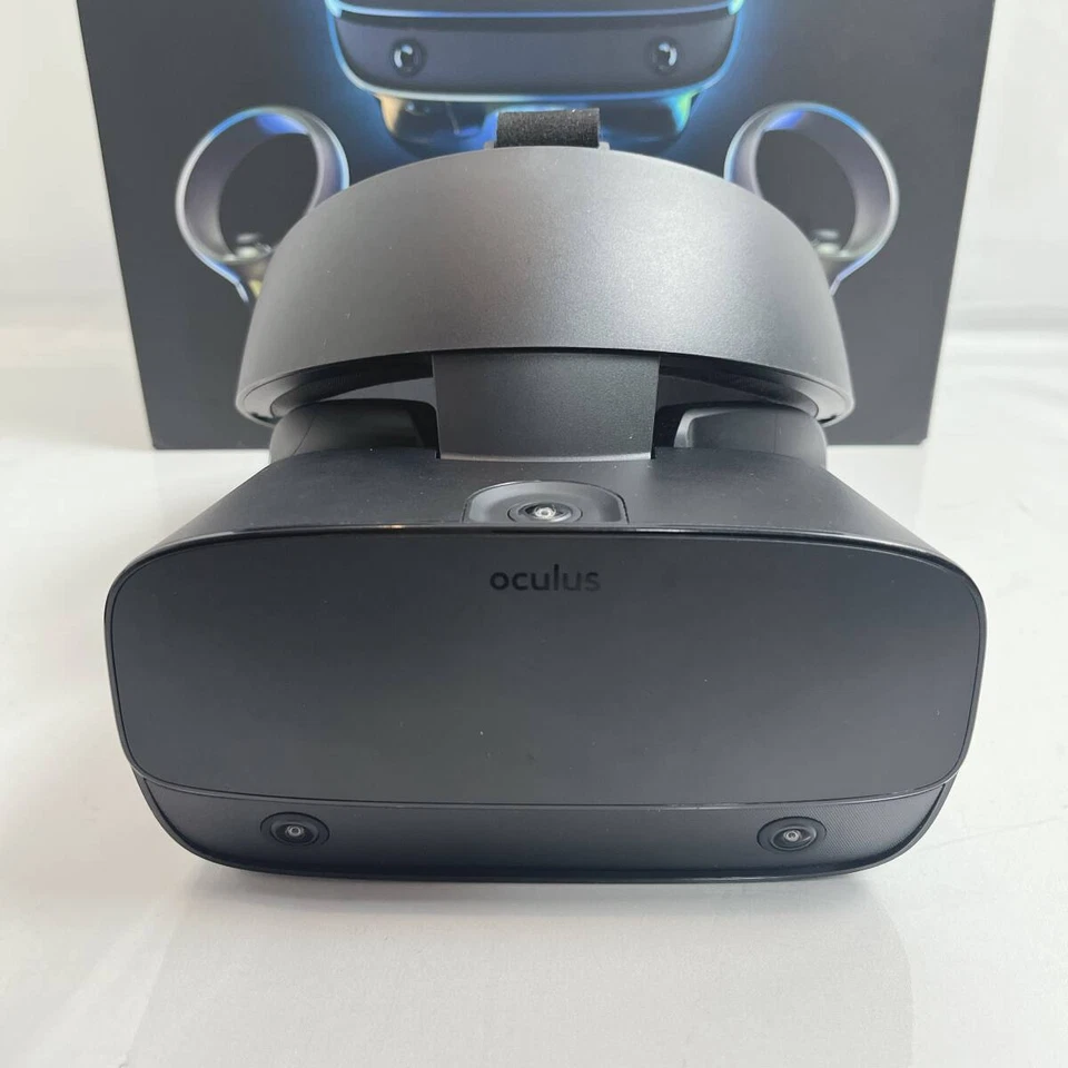 Oculus Rift S Pc Virtual Reality Complete Set Tested Boxed Used Japan - Image 3 of 4