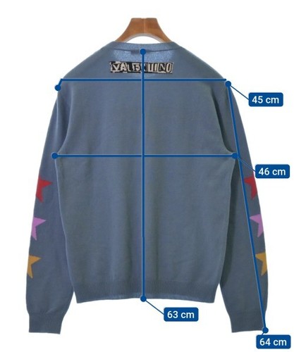 VALENTINO Sweaters Blue M 2200542056017 - Picture 8 of 8
