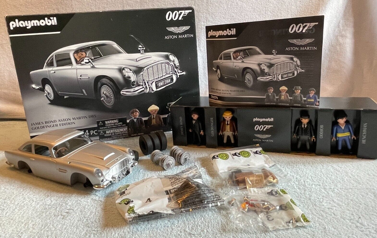 playmobil 70578 アストンマーチン　007 ボンドカー Amazon.co.jp: プレイモービル 『007』ゴールドフィンガー