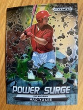 2022 Prizm Draft Picks Baseball Power Surge  #PDP79 Hao-Yu Lee