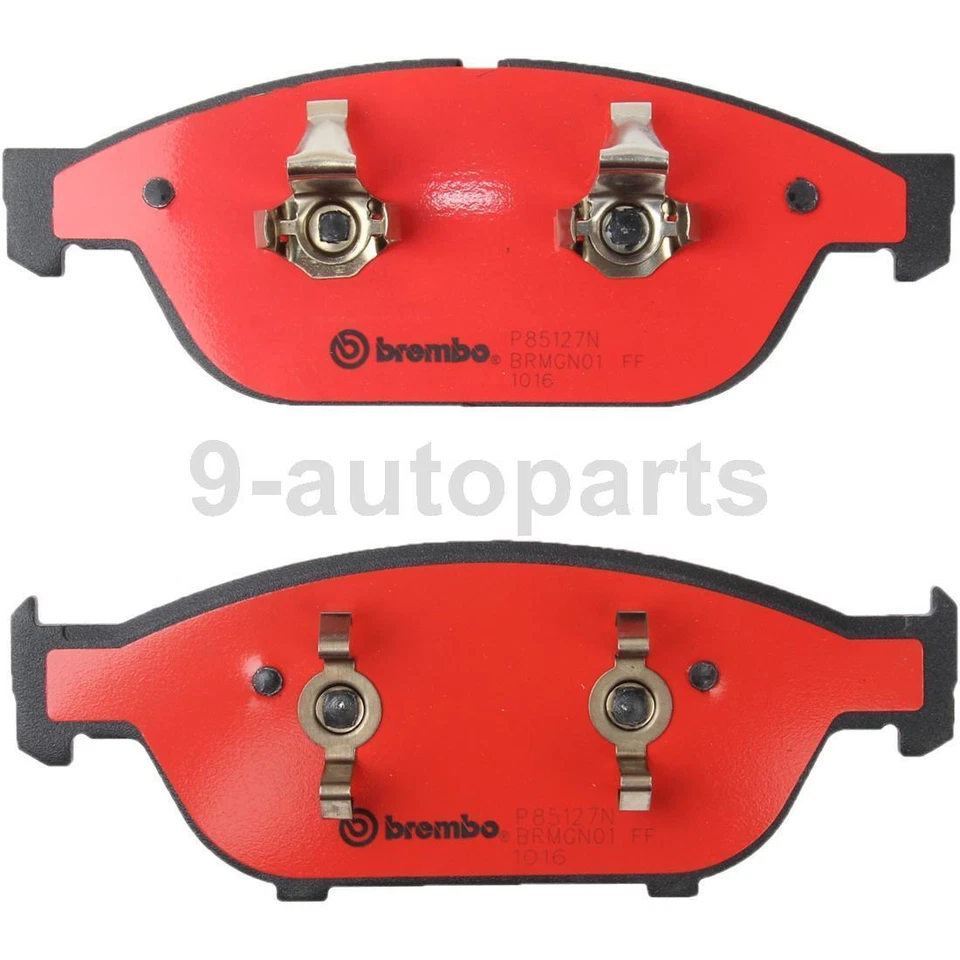 Pastilhas de freio dianteiras Brembo OE Premium cerâmica para 2012-2018 Audi A6 Quattro - Imagem 2 de 4