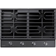 SAMSUNG NA30R5310FG 30 Inch Gas Cooktop with 4 Sealed Burners Cast Iron Grates