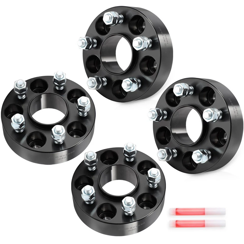 4Pcs 1.5 inch or 38 mm 5x110 Hubcentric Wheel Spacers For Chrysler 200 2015-2017 Foto 3 de 4