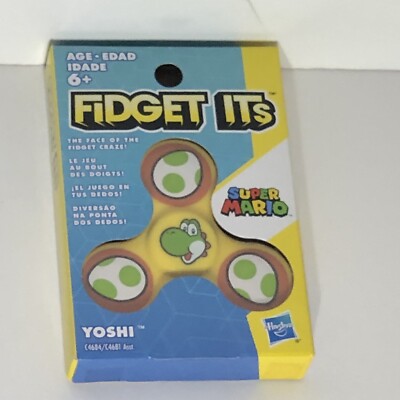 Super Mario Yoshi Fidget Its Hasbro Spinner Nintendo 2017 NEW Stocking Stuffer
