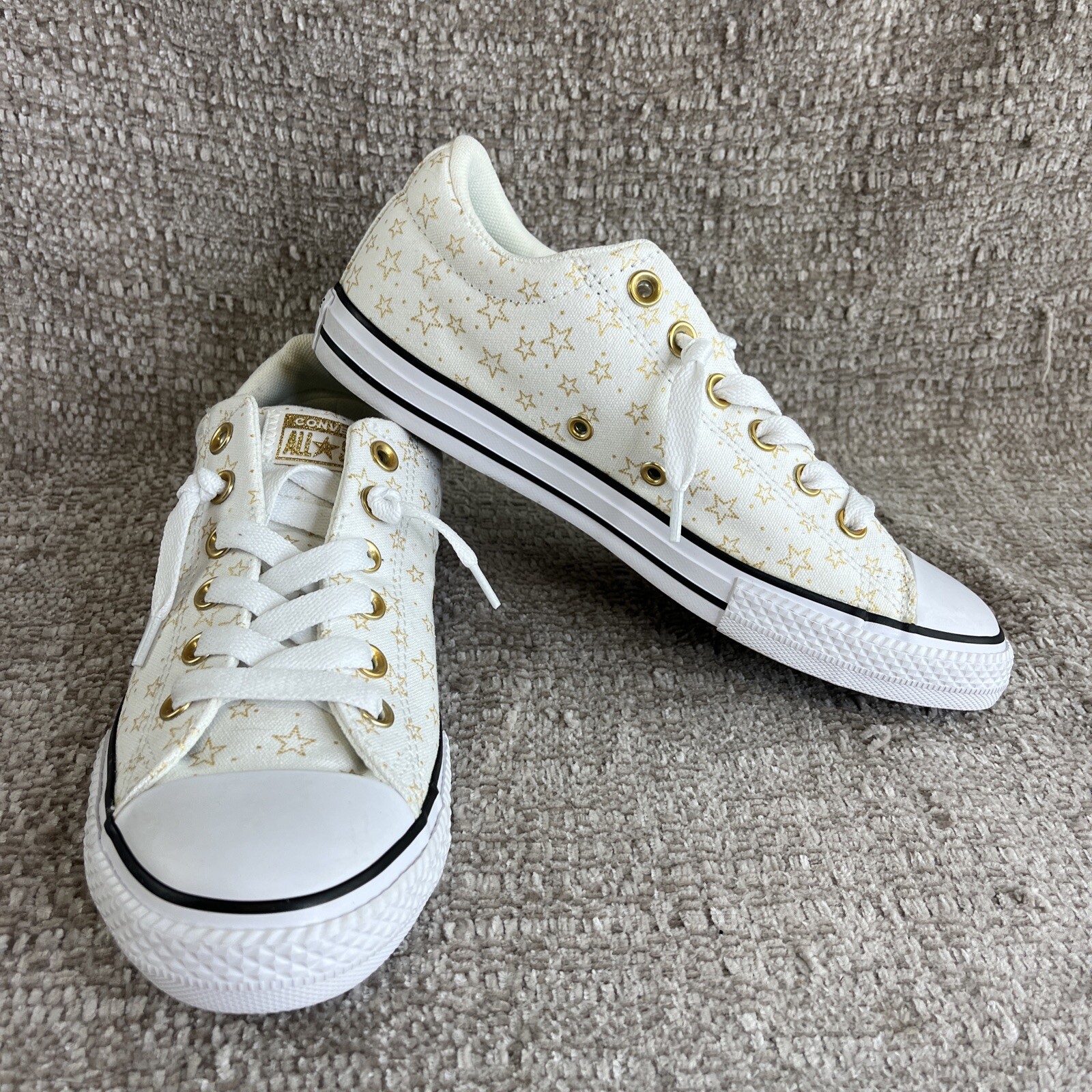 converse all star street slip white