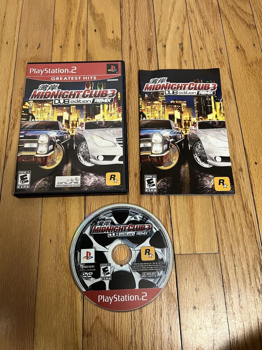 Rockstar Games Midnight Club 3 Dub Edition Remix (Sony PlayStation 2) 