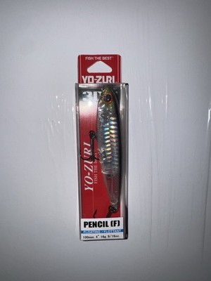 Yo Zuri 3DB Pencil 100 F Wobbler, Stickbait, Topwater, 10cm, Floating