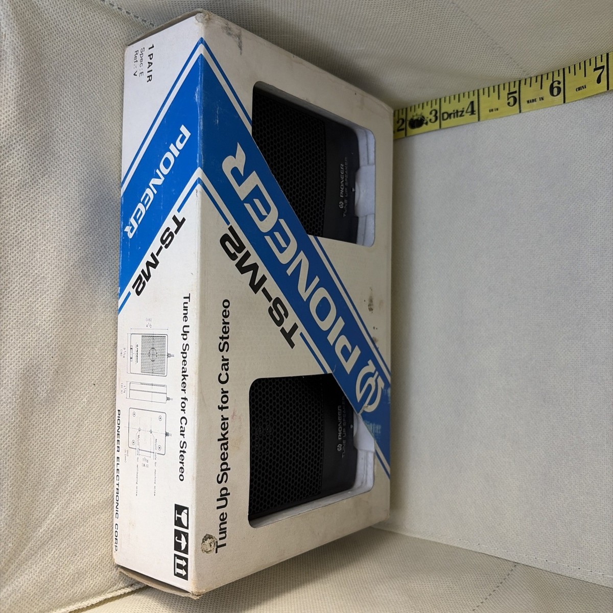 Pioneer パイオニア　チューンナップスピーカー　TS-M2 Pioneer TS-M2 Tune Up Speakers Car Stereo Vintage New | eBay