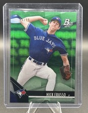 2021 Bowman Platinum - Top Prospects Nick Frasso #TOP-19 Green /99 (RC)