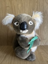 FAO Schwarz Koala Bear Plush Stuffed Animal Toy W Bamboo 18  