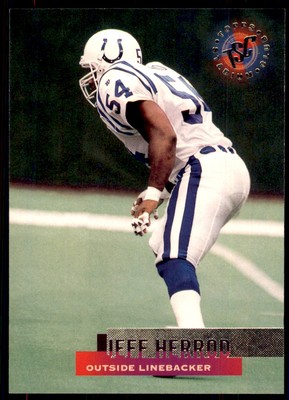 1995 Topps Stadium Club Jeff Herrod Indianapolis Colts #165