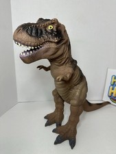 Toys R Us Dinosaur T Rex 15-16" Tall Large Soft Rubber Maidenhead Large Jurassic
