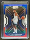 New Listing2020-21 Prizm Anthony Edwards RC Red White and Blue Prizms Rookie #258
