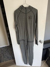 Airblaster Ninjasuit Thermal Merino Blend One-Piece Base Layer Gray Size S