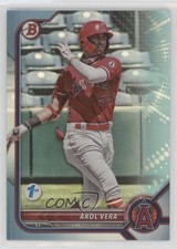 2022 Bowman 1st Edition Sky Blue Foil Arol Vera #BPPF-101 0i7f