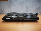 Tower Stainless Steel Double Hot Plate 2500W Portable 357203 Black 