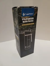 Survimate 5-Stage 0.01Μm Ultra-Filtration Filtered Water Bottle, Bpa-Free Materi