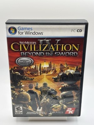 Sid Meier s Civilization IV Beyond the Sword PC CD Expansion Game
