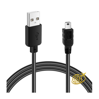 Mini USB 2.0 Kabel 3 Meter Schwarz 480 Mbit s