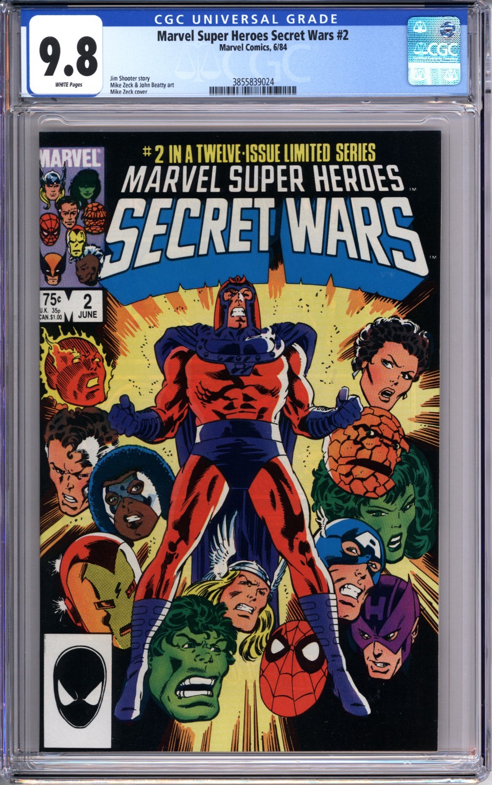 Marvel Super-Heroes Secret Wars #2 Value - GoCollect