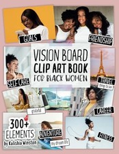 Vision Board Clip Art Book for Blac..., Winston, Kalish