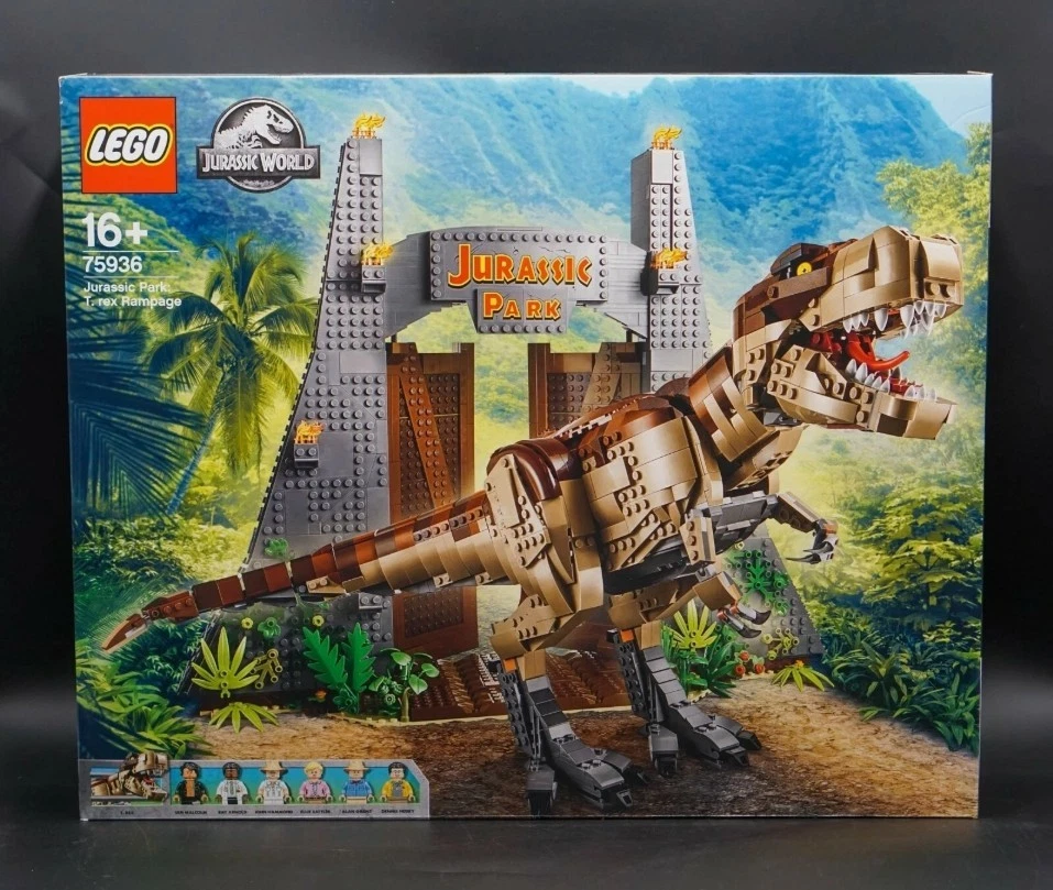 LEGO JUASSIC PARK 75936 - T.rex Rampage- NEUF & SCELLÉ - Photo 2/3