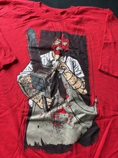 Mankind - Pro Wrestling Crate T-Shirt AEW WWE TNA Texas Chainsaw charlie  foley