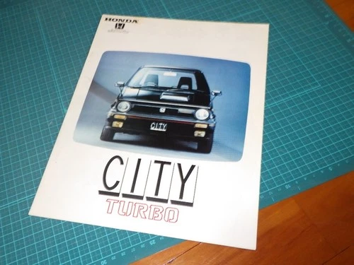 Honda CITY Turbo JAPANESE BROCHURE 1982/09 E-AA ER
