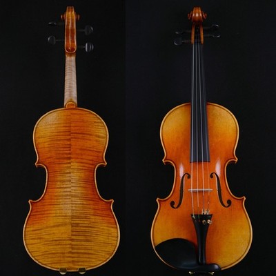 Outstanding 7/8 Violin Master's Own Work 200-y old Spruce No. W.5