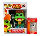 2 CEREAL FUNKO LOT DIG EM FROG HONEY SMACKS #25 & TRIX POCKET POP Ad Icons
