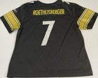 Pittsburgh Steelers Ben Roethlisberger #7 Reebok Jersey Black XL NFL Equipment