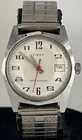 Vintage Lady’s Silver Tone Timex Mechanical Wristwatch Running HB