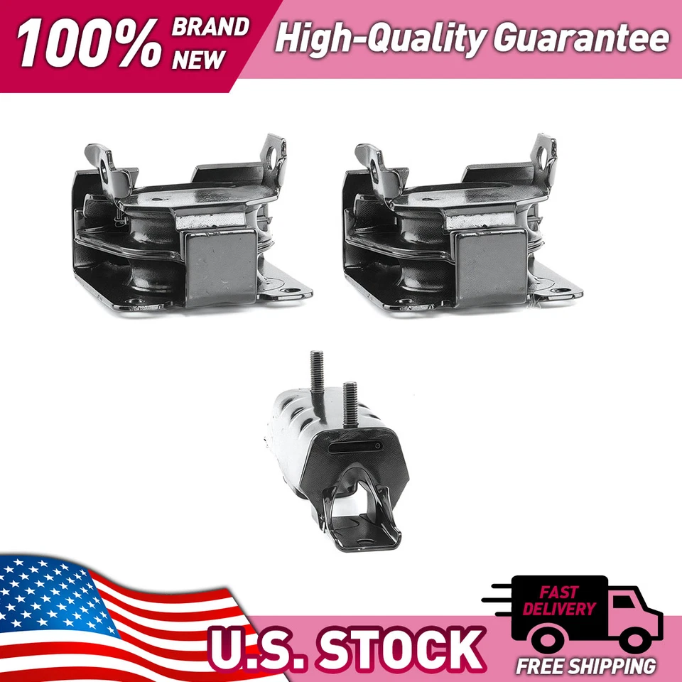 Kit de montaje de motor de motor para GMC Sonoma 1996-2004 4,3 L V6 Foto 4 de 4