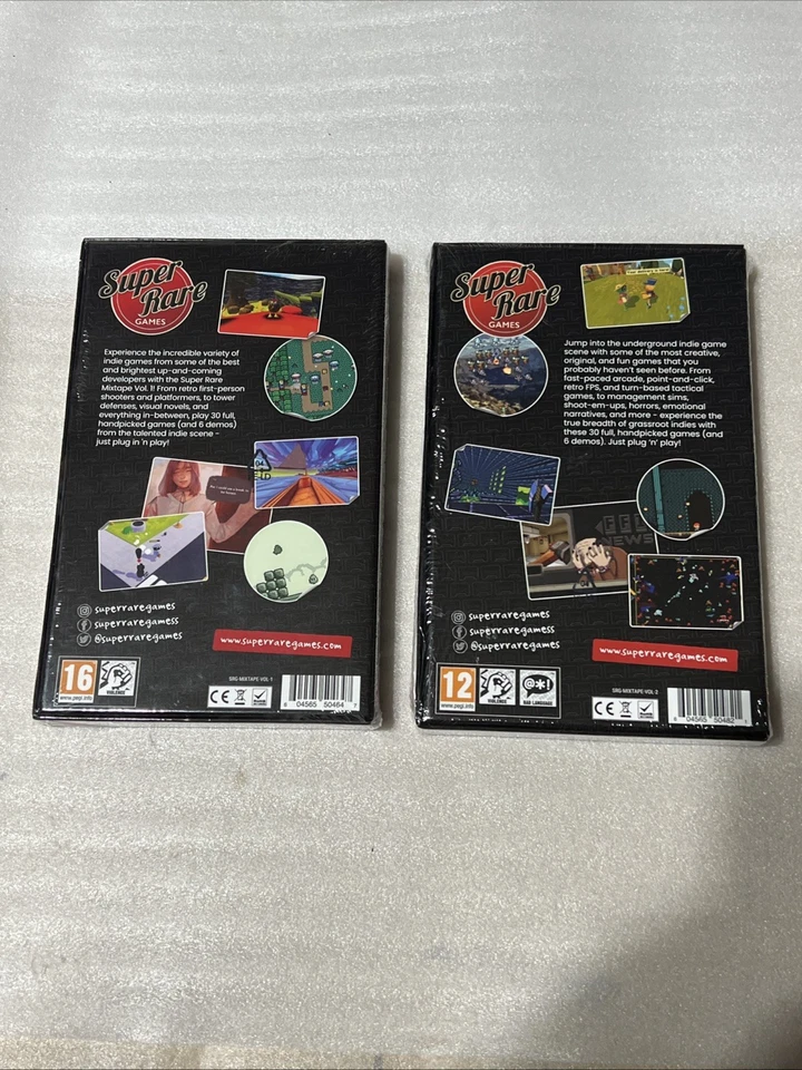 Super Rare Games (SRG) Mixtape Volume #1 & #2 For PC New & Sealed - Image 2 of 4