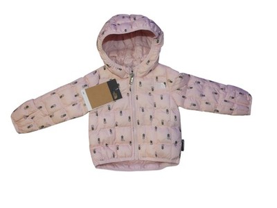 The North Face Baby Girls ThermoBall Jacket Pink Floral Print Puffer 3-6M NWT