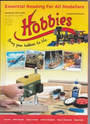 Hobbies Handbook 2019 Modelling Magazine Aircraft Ships Boats Crafts