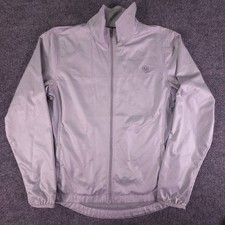 Ariat Ideal Windbreaker Jacket Womens Medium Heather Gray Jacket Lightweight