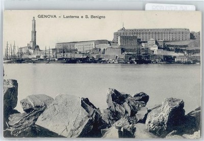 50570629 - Genova Laterna e S. Benigno Genua (Genova)