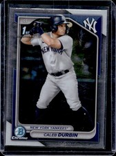 2024 Bowman Chrome Caleb Durbin 1st Prospect #BCP-214 Yankees