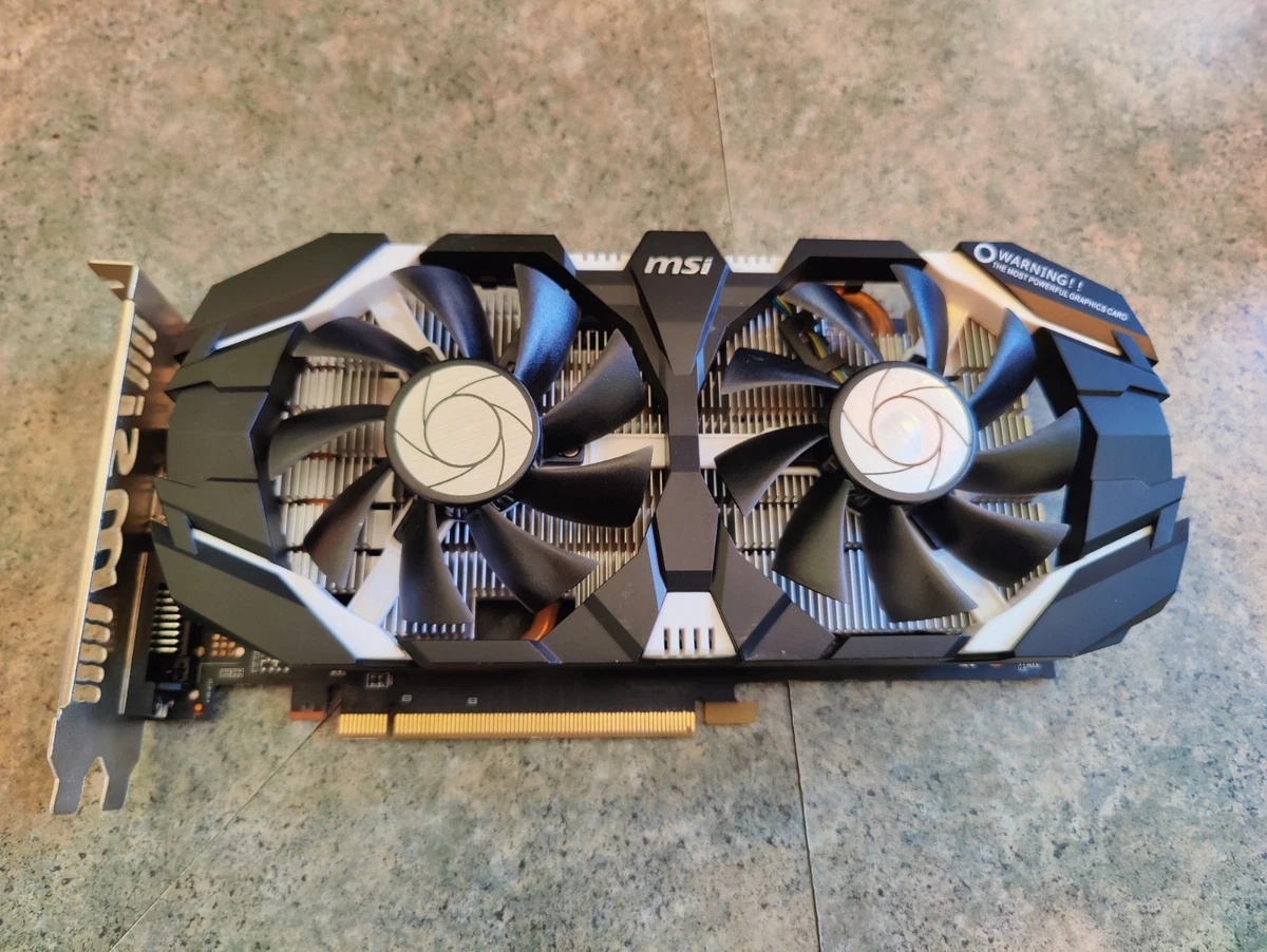 MSI NVIDIA GeForce GTX 1060 6 GB Memory Computer Graphics Cards