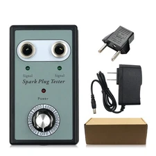 US Car Two Channel Spark Plug Tester Plug Analyze Adjustable Dual Hole Ignition