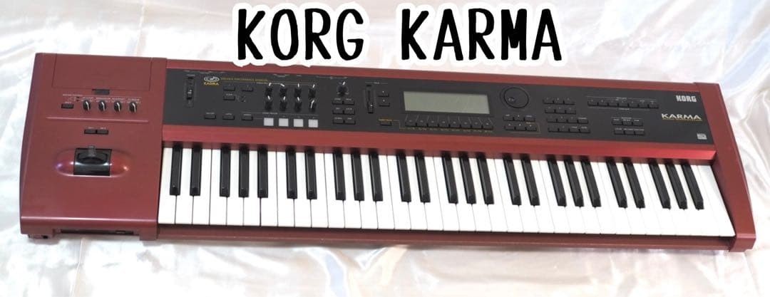 Korg Karma vintage synth equipment - eBay listing photo 1