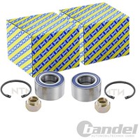 2X SNR RADLAGER-SATZ Hinten Vorne Passend FÜR Chevrolet Epica Lacetti Nubira
